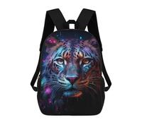 sinyumoney Colorful Leopard Portrait Mochilas Infantiles Impresas En 3D Para Niños. Mochilas De Viaje De Moda Para Niños. Mochila Escolar Para Estudiantes De Primaria Y Secundaria.