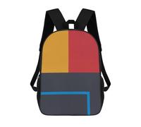 sinyumoney Colorful Minimalism 06 Mochila Escolar Mochila Informal Para El Día A Día Mochila Escolar Para El Trabajo Bolsa De Viaje Para Acampar Aventuras Al Aire Libre Y Viajes Diarios 17inch