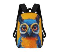 sinyumoney Colorful Owl Painting Artwork Mochila De Viaje Para La Universidad Mochilas Para La Escuela/trabajo/viajes 17inch