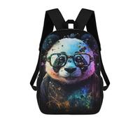 sinyumoney Colorful Panda Art Print-5 Mochilas Escolares Para Ordenador, Ideales Para El Colegio/trabajo/viajes, Acampadas, Aventuras Al Aire Libre Y Viajes Diarios 17inch