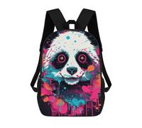 sinyumoney Colorful Panda Artwork Mochila Escolar Impresa En 3D Para Niños Y Niñas, Mochila Escolar, Mochila De Viaje Para Niños 17inch