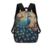 sinyumoney Colorful Peacock Artwork Mochila Escolar Para El Trabajo, Negocios, Universidad, Escuela Para Hombres/mujeres 17inch