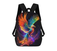 sinyumoney Colorful Phoenix Art Print-6 Mochila Grande, Ligera E Informal Para El Campus, Actividades Al Aire Libre, Viajes Y Deportes 17inch