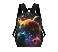 sinyumoney Colorful Planets in Space Mochila Escolar Mochila Para Niños Impresa En 3D Mochilas Infantiles Para Niños Y Niñas Mochilas Escolares Mochilas De Viaje Para Niños 17inch