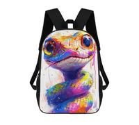 sinyumoney Colorful Snake Art Print Mochila Escolar Ligera Para Aeropuerto Y Universidad Para Estudiantes. Mochila Para La Escuela/trabajo/viajes 17inch