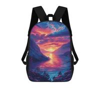 sinyumoney Colorful Sports Car Artwork Mochila Escolar para la escuela secundaria, mochila de ocio para niñas y adolescentes, Estilo 18., 17"