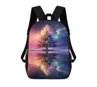sinyumoney Colorful Tree Reflection Wallpaper Mochila De Viaje Para La Universidad Mochilas Para La Escuela/trabajo/viajes 17inch