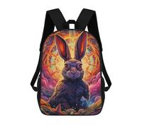 Sinyumoney Colorido Panda Artwork-6 Mochila infantil, mochila escolar, mochilas escolares impresas en 3D para estudiantes de primaria y universidad, regalo de cumpleaños para adolescentes, Cosmic