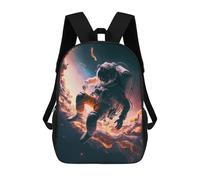 sinyumoney Colors of Space Mochila Escolar Para Niños Con Impresión 3D, Mochila Moderna Para Niños Y Niñas, Mochila Informal Para Estudiantes. 17inch
