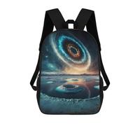 sinyumoney Colors of Space Planet Mochila Escolar Para Niños, Mochila Escolar Impresa En 3D Para Estudiantes De Primaria Y Secundaria 17inch