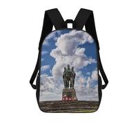 sinyumoney Commando Memorial Scotland Mochila Escolar Para Niñas Mochila Impermeable Mochila Informal De Día Mochila Ligera Para Niño Y Niña Mochila Escolar 17inch