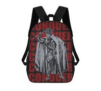 sinyumoney CONQUER Ronnie Mr Olympia Gym Motivation 17inch Mochila Escolar Impresa En 3D Para Niños, Mochila Escolar Informal De Moda, Mochilas De Viaje Para Niños Y Estudiantes.