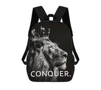 sinyumoney Conquer The World Mochila Escolar Infantil, Mochilas Impresas En 3D, Mochilas Escolares De Moda Para Niños De Primaria Y Secundaria 17inch