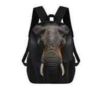 sinyumoney Cool Elephant Portrait Mochila Ligera Para Aeropuerto, Estudiantes Universitarios, Niñas, Niños Y Adolescentes 17inch