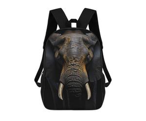 sinyumoney Cool Elephant Portrait Mochila Ligera Para Aeropuerto, Estudiantes Universitarios, Niñas, Niños Y Adolescentes 17inch