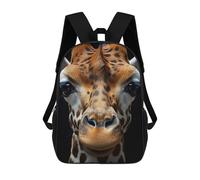 sinyumoney Cool Giraffe Portrait Mochila Escolar, Mochila Infantil Para Niños Y Adolescentes, Regalos, Mochilas De Día Con Impresión 3D, Mochila Escolar, Mochila Para Libros 17inch