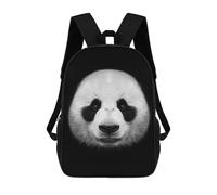 sinyumoney Cool Panda Poster Mochila Escolar, Bolso De Negocios, Bolso Para Portátil Resistente Para Niños/niñas/adolescentes 17inch
