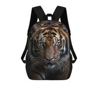 sinyumoney Cool Tiger Portrait Mochilas Para Niños Y Estudiantes, Mochilas Escolares Impresas En 3D, Mochilas Para Estudiantes De Primaria Y Secundaria, Mochilas Para Niños Y Niñas 17inch