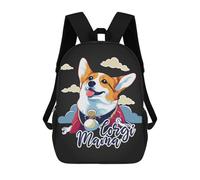 sinyumoney Corgi Mama Funny Dog Mom Mochila Escolar Ligera E Informal Para El Día A Día, Ideal Para La Escuela, El Trabajo O Los Viajes 17inch