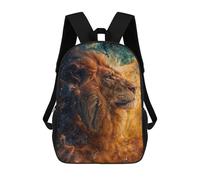 sinyumoney Cosmic Abstract Lion Mochila Escolar Grande Resistente Al Agua Para Portátil Para Niños/niñas/adolescentes 17inch