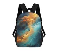 sinyumoney Cosmic Abstract Painting-1 Mochila Escolar Impresa En 3D 17inch Mochilas De Moda Para Niños, Mochilas Escolares Para Niños De Primaria Y Secundaria
