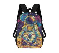 sinyumoney Cosmic Astronaut Adventure-2 Mochila Escolar Resistente Al Agua, Mochila De Viaje, Bolsa Para Computadora Para Hombres, Mujeres Y Adolescentes 17inch
