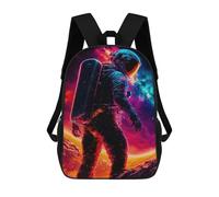 sinyumoney Cosmic Astronaut Adventure-6 Mochila Escolar, Mochila De Día, Mochila De Negocios, Mochila Impermeable Para Libros Para Niñas, Niños Y Adolescentes 17inch
