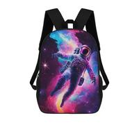 sinyumoney Cosmic Astronaut Journey-1 Mochila Escolar Infantil Impresa En 3D Para Niños, Mochilas De Viaje, Bolsas Para Libros Para Niños Estudiantes De Primaria 17inch