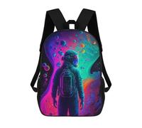 sinyumoney Cosmic Astronaut Journey -1 Mochila Escolar Infantil Impresa En 3D Para Niños, Mochilas De Viaje, Bolsas Para Libros, Mochila Escolar Infantil 17inch