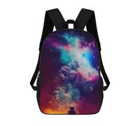 sinyumoney Cosmic Astronaut Journey-8 Mochila Escolar Infantil De Moda Informal Mochilas Infantiles Impresas En 3D Mochila Grande Para Niño 17inch