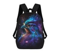 sinyumoney Cosmic Bird Art Print Mochila Escolar Impresa En 3D 17inch Mochila Escolar Infantil Mochilas De Viaje Mochila Informal De Moda Para Niños Y Estudiantes