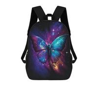 sinyumoney Cosmic Butterfly Art Print-10 Mochila Escolar, De Viaje, Universitaria, Para El Campus, Para Actividades Al Aire Libre Y Deportes 17inch