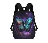 sinyumoney Cosmic Butterfly Art Print-11 Mochila Escolar Impresa En 3D 17inch Mochila Escolar Infantil Mochilas De Viaje Mochila Informal De Moda Para Niños Y Estudiantes