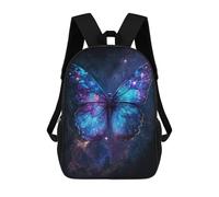 sinyumoney Cosmic Butterfly Art Print-4 Mochila Escolar Informal Para El Día A Día, Para La Escuela, El Trabajo Y Los Viajes Para Hombres, Mujeres Y Adolescentes. 17inch