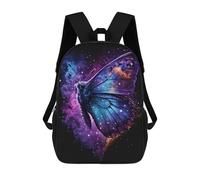 sinyumoney Cosmic Butterfly Art Print-5 Mochila Escolar De 17 Pulgadas Impresa En 3D Mochilas Infantiles Mochila Genial Impresa En 3D Para Niños De Primaria Y Secundaria