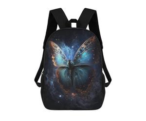sinyumoney Cosmic Butterfly Art Print-6 Mochila De Negocios Para Portátil, Mochila Unisex Informal Para Niñas, Niños Y Adolescentes 17inch
