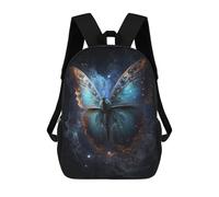 sinyumoney Cosmic Butterfly Art Print-6 Mochila Escolar Infantil De 17 Pulgadas, Mochila Escolar Impresa En 3D Para Niños De Primaria Y Secundaria