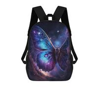 sinyumoney Cosmic Butterfly Art Print-9 Mochila Escolar Infantil Impresa En 3D Para Niños, Mochila De Viaje De Alta Capacidad, Mochilas Para Libros De 17 Pulgadas Para Niños