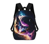 sinyumoney Cosmic Butterfly Nebula Mochilas Para Niños 17inch Mochila Escolar Mochila Escolar Impresa En 3D Para Niños De Primaria Y Secundaria