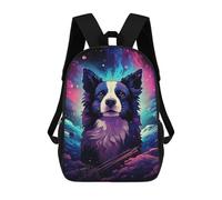 sinyumoney Cosmic Canine Adventure-1 Mochila Escolar Infantil De 17 Pulgadas Con Estampado 3D De Películas De Anime Para Niños, Mochila De Viaje, Mochila Escolar Infantil