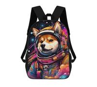 sinyumoney Cosmic Canine Astronaut-5 Mochila Escolar Infantil De 17 Pulgadas Con Estampado 3D, Mochila Moderna Para Niños, Mochilas De Viaje, Bolsas Para Libros, Mochila Escolar Infantil