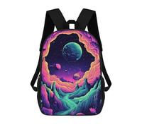 sinyumoney Cosmic Canyon Mochilas Para Niños Mochila Escolar Mochila Escolar Impresa En 3D Para Niños Estudiantes De Primaria Y Secundaria 17inch