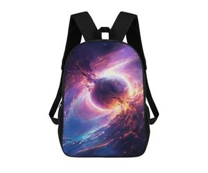 sinyumoney Cosmic Cataclysm Mochila Impresa En 3D Para Niños, Mochila Escolar, Mochilas De Viaje Para Niños, Bolsas De Libros De Alta Capacidad, Mochila Infantil 17inch