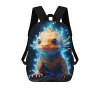 sinyumoney Cosmic Celestial Axolotl Mochila De Negocios Resistente Para Portátil Para La Escuela/trabajo/viajes 17inch