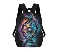 sinyumoney Cosmic DNA Spiral-1 Mochila Escolar Mochila Para Niños Impresa En 3D Mochilas Infantiles Para Niños Y Niñas Mochilas Escolares Mochilas De Viaje Para Niños 17inch