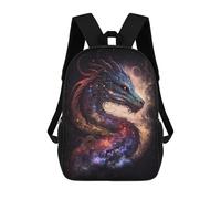 sinyumoney Cosmic Dragon Art Print-10 Mochila Escolar Ligera Mochila Escolar De Día Mochila Para Libros Para La Universidad Para Acampar Aventuras Al Aire Libre Y Viajes Diarios 17inch