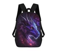 sinyumoney Cosmic Dragon Art Print-18 17inch Mochilas Escolares Impresas En 3D, Mochilas Escolares De Moda Para Niños De Primaria Y Secundaria