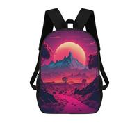 sinyumoney Cosmic Dreams Mochila Escolar Para Niños Con Impresión 3D, Mochila Moderna Para Niños Y Niñas, Mochila Informal Para Estudiantes. 17inch