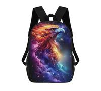 sinyumoney Cosmic Eagles Flight Mochila Escolar Para Niños Con Impresión 3D, Mochila Moderna Para Niños Y Niñas, Mochila Informal Para Estudiantes. 17inch
