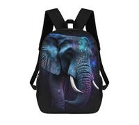 sinyumoney Cosmic Elephant Art Print Mochila Escolar De 17 Pulgadas Impresa En 3D Mochilas Infantiles Mochila Genial Impresa En 3D Para Niños De Primaria Y Secundaria